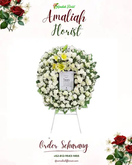 Krans Bunga Duka Sibebek